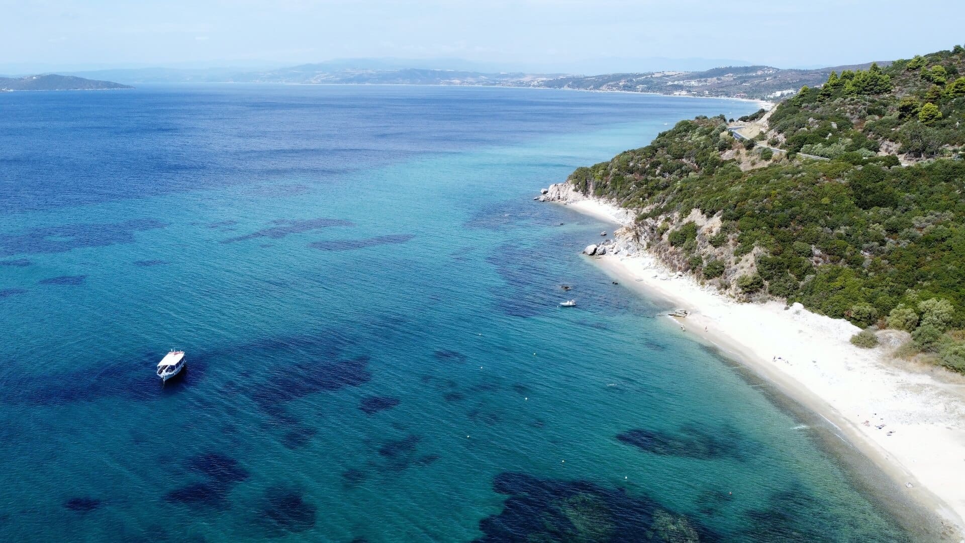 Discover hidden beaches along Kavala’s dramatic coastline